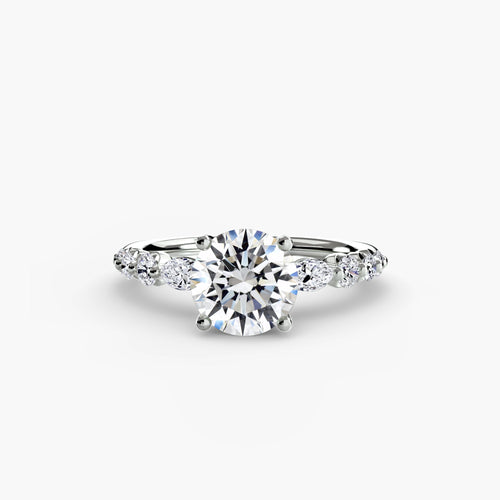 The Tiered Accent Ring The Perfect Carat