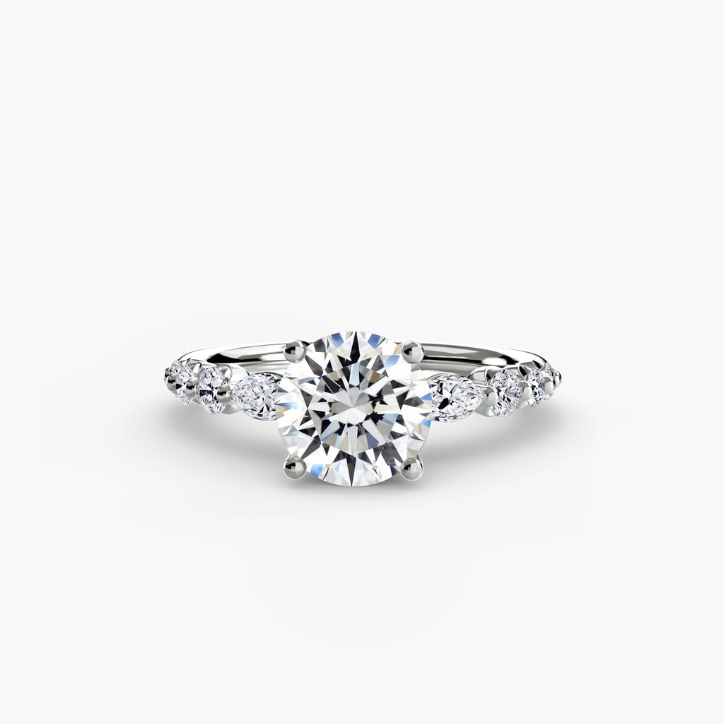 The Tiered Accent Ring The Perfect Carat
