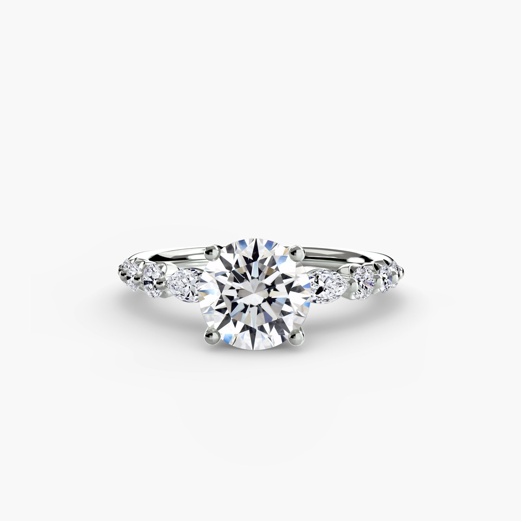 The Tiered Accent Ring The Perfect Carat