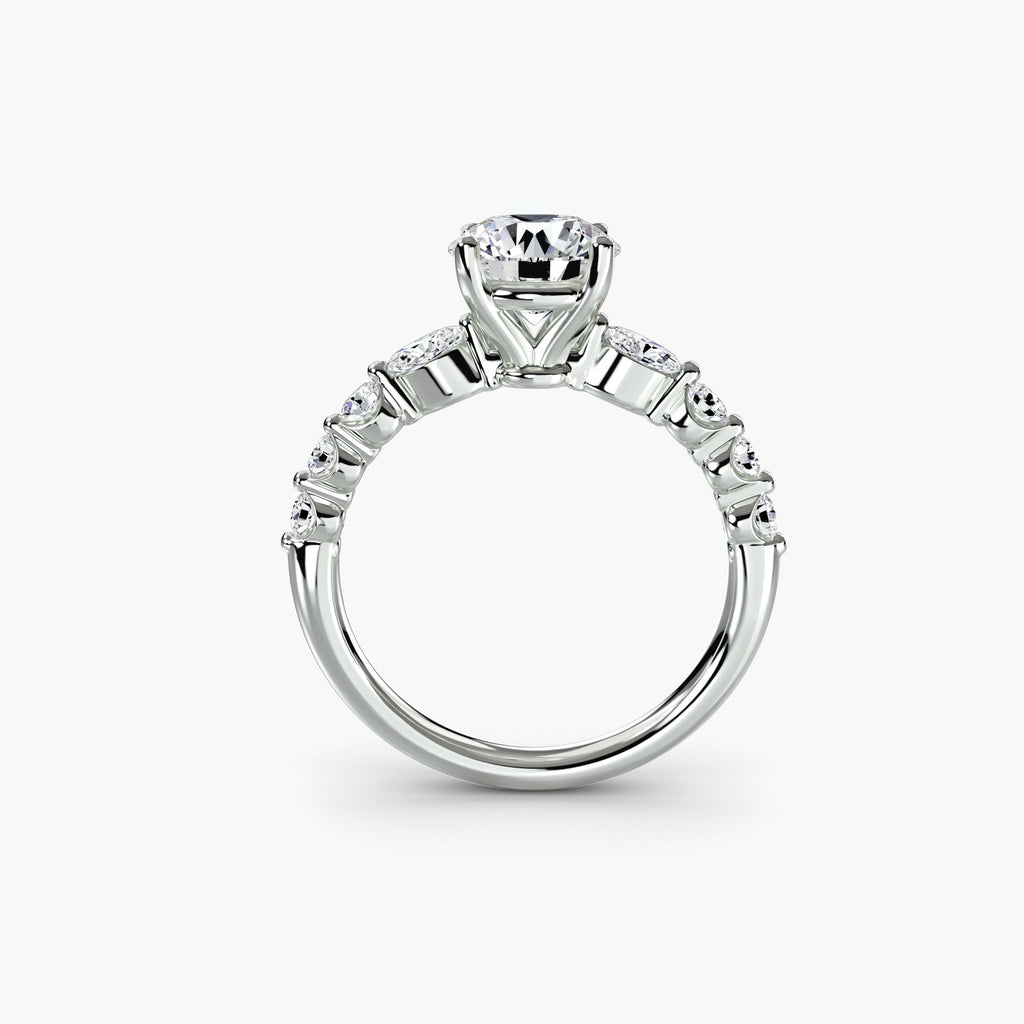 The Tiered Accent Ring The Perfect Carat
