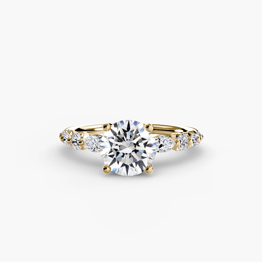 The Tiered Accent Ring The Perfect Carat