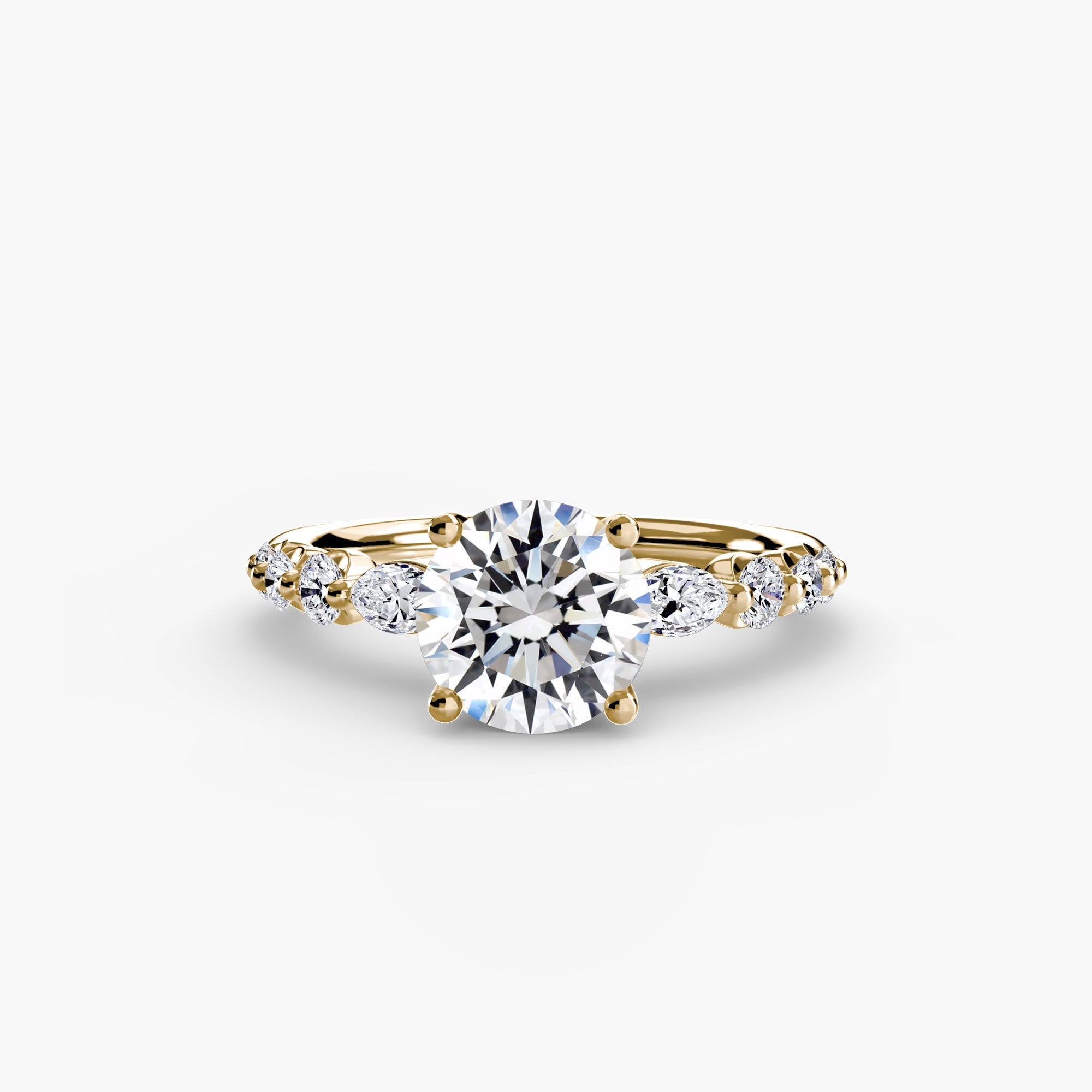 The Tiered Accent Ring The Perfect Carat