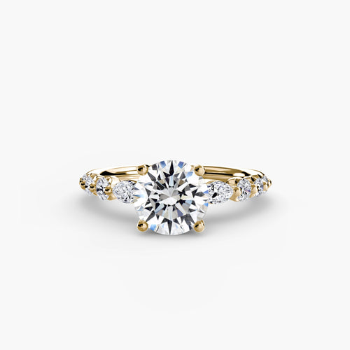 The Tiered Accent Ring The Perfect Carat