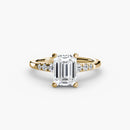 Solitaire with Shoulder Accents The Perfect Carat