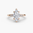Solitaire with Shoulder Accents The Perfect Carat