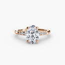 Solitaire with Shoulder Accents The Perfect Carat