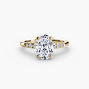 Solitaire with Shoulder Accents The Perfect Carat