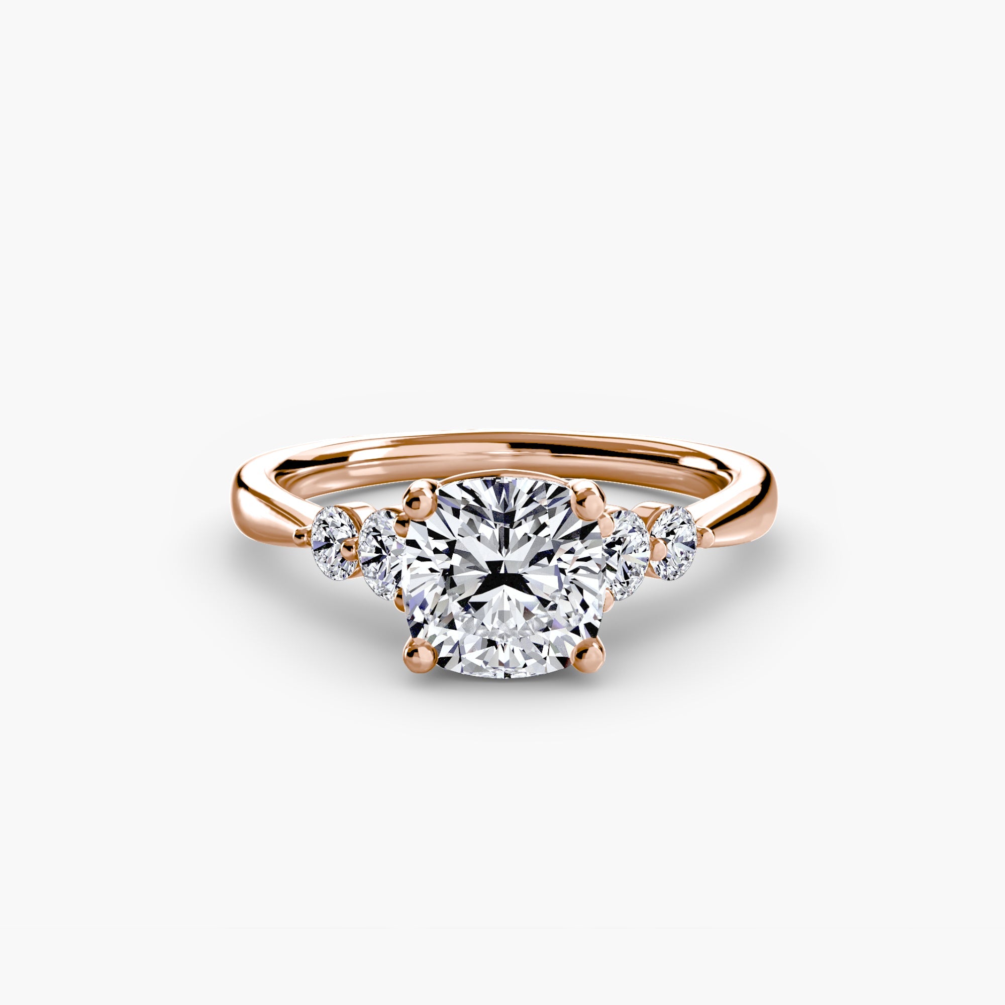 Solitaire with Shoulder Accents 2 The Perfect Carat