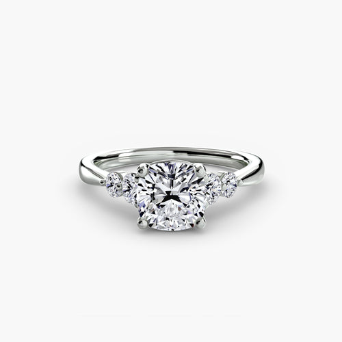 Solitaire with Shoulder Accents 2 The Perfect Carat