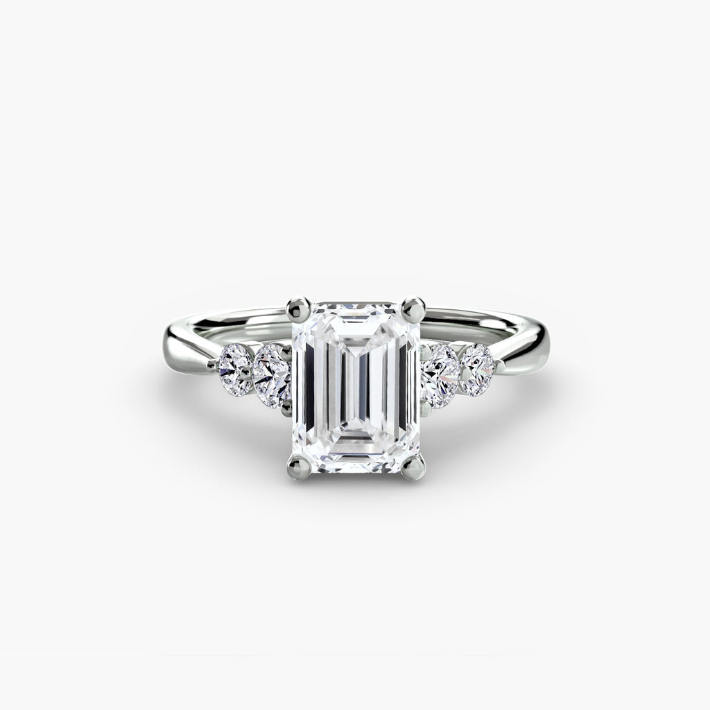 Solitaire with Shoulder Accents 2 The Perfect Carat