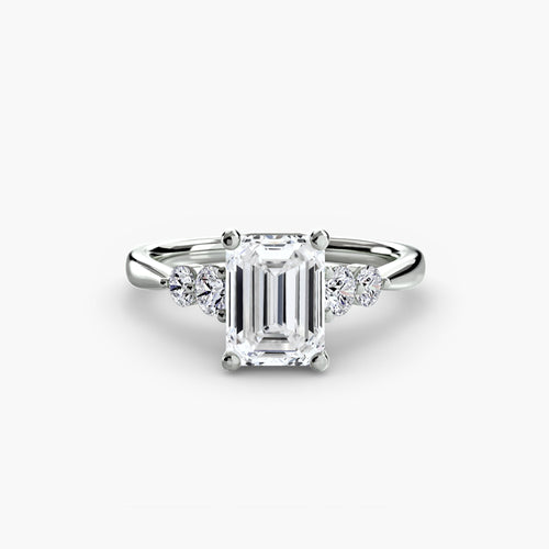 Solitaire with Shoulder Accents 2 The Perfect Carat