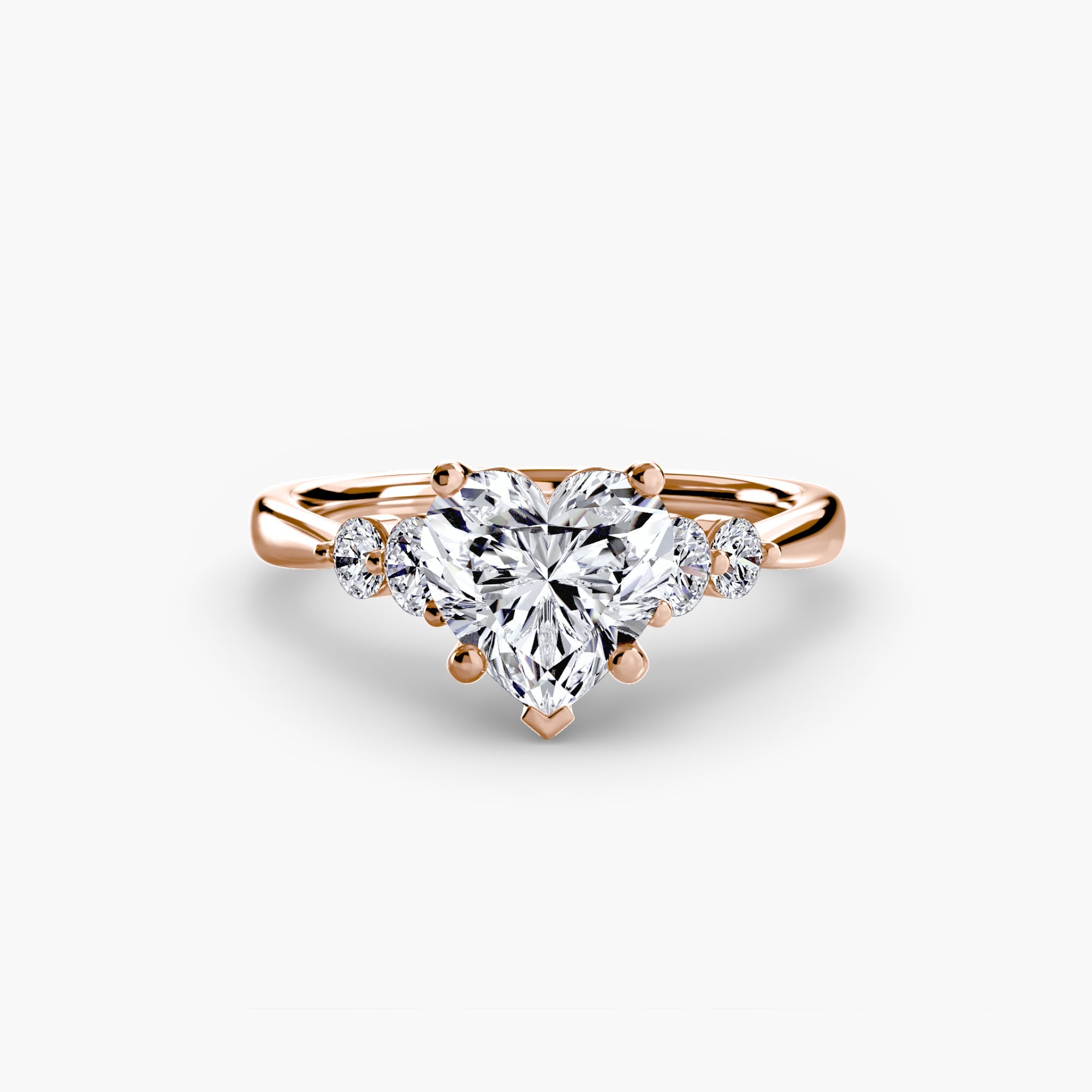 Solitaire with Shoulder Accents 2 The Perfect Carat