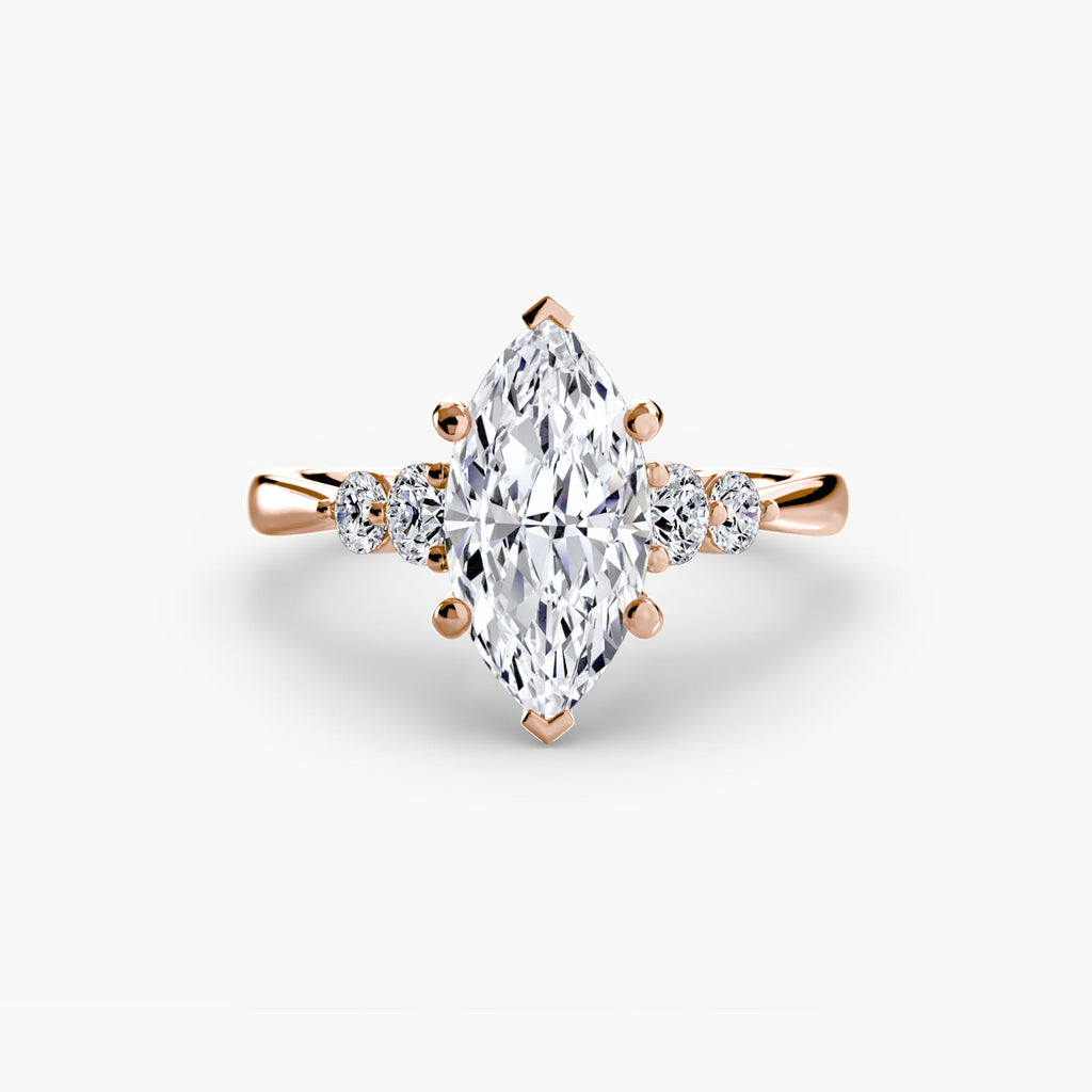 Solitaire with Shoulder Accents 2 The Perfect Carat
