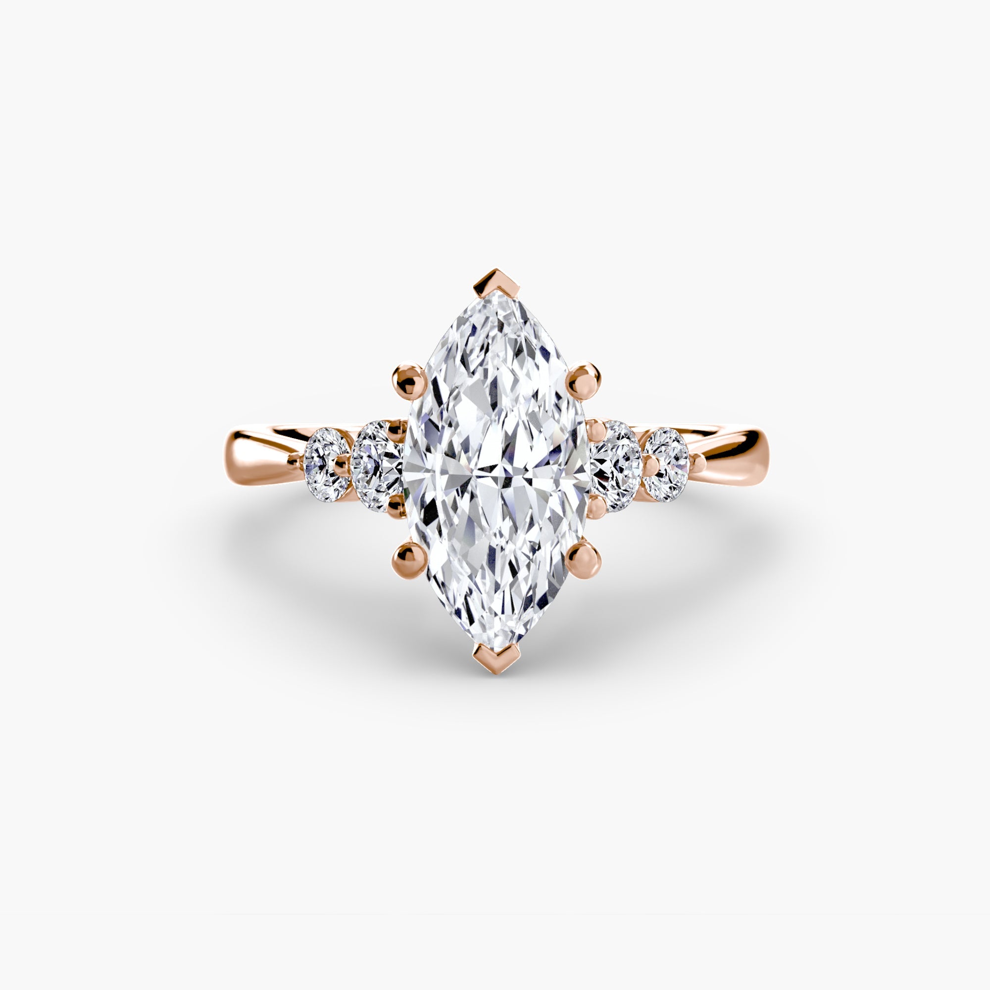 Solitaire with Shoulder Accents 2 The Perfect Carat
