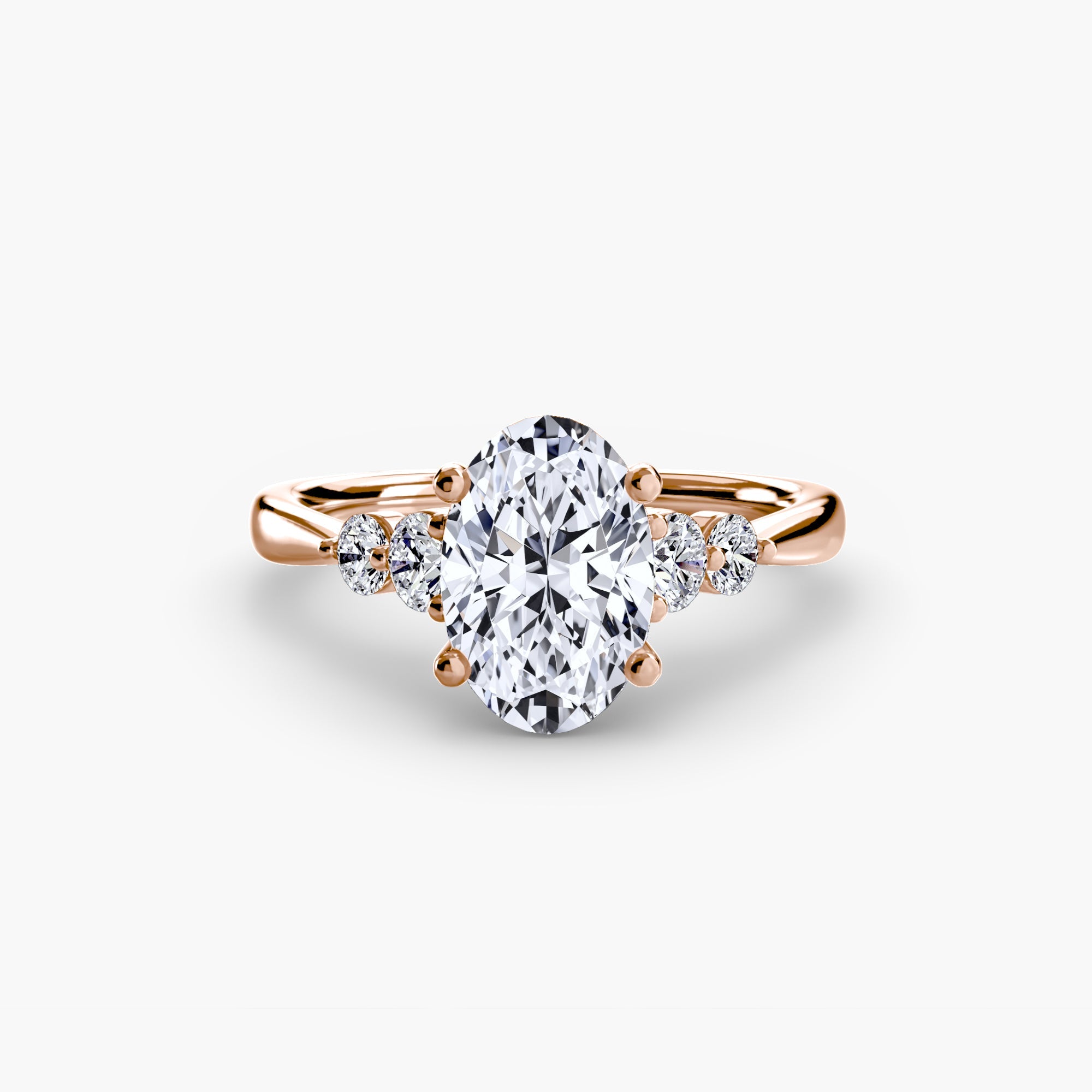 Solitaire with Shoulder Accents 2 The Perfect Carat