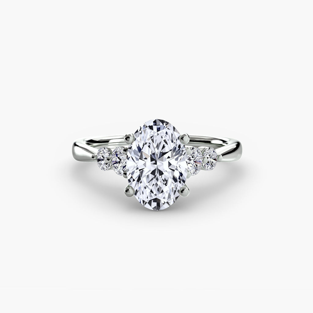 Solitaire with Shoulder Accents 2 The Perfect Carat