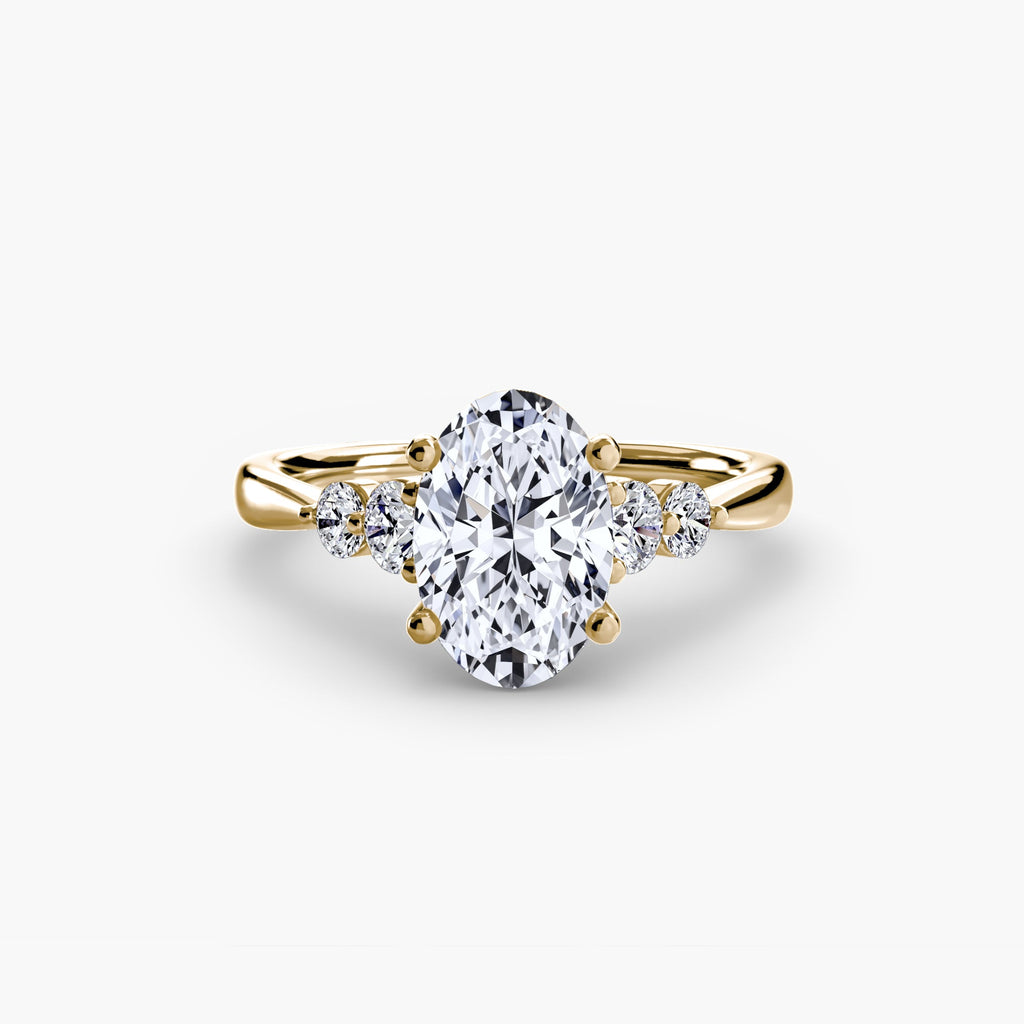 Solitaire with Shoulder Accents 2 The Perfect Carat