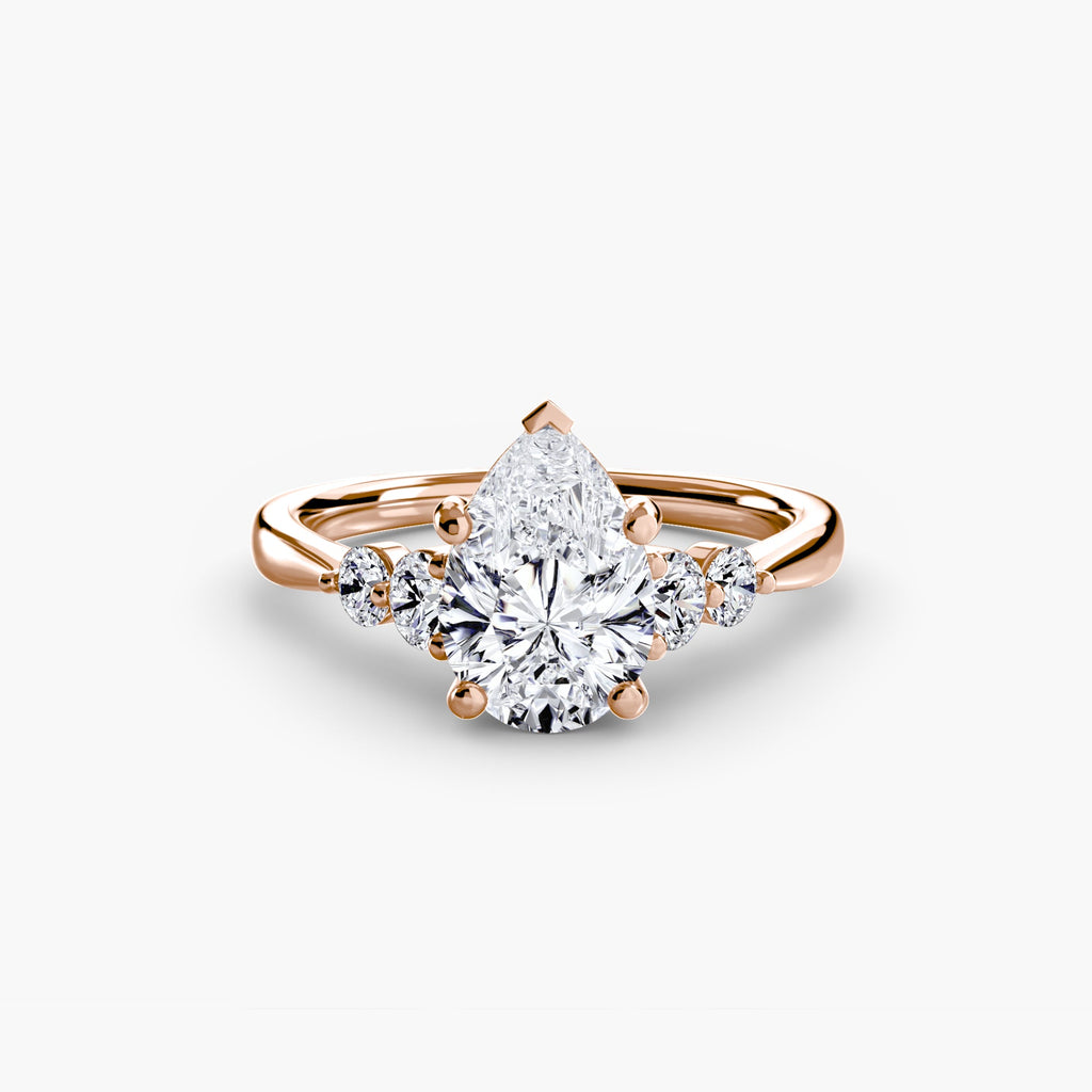 Solitaire with Shoulder Accents 2 The Perfect Carat