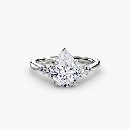 Solitaire with Shoulder Accents 2 The Perfect Carat