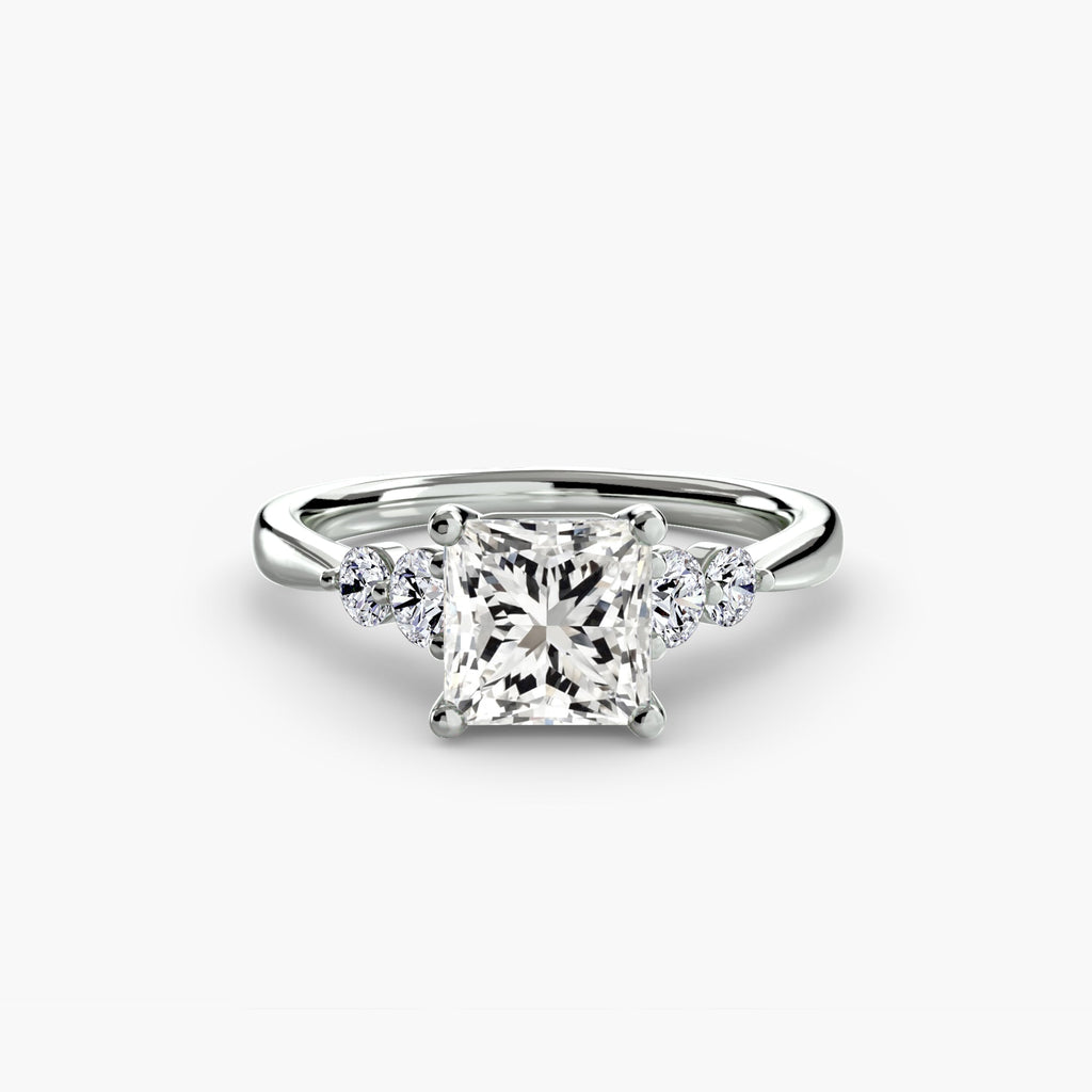 Solitaire with Shoulder Accents 2 The Perfect Carat