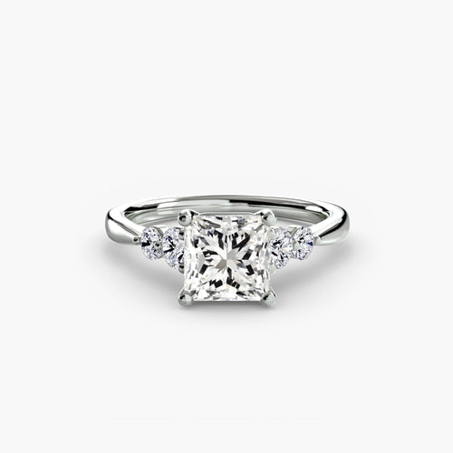 Solitaire with Shoulder Accents 2 The Perfect Carat
