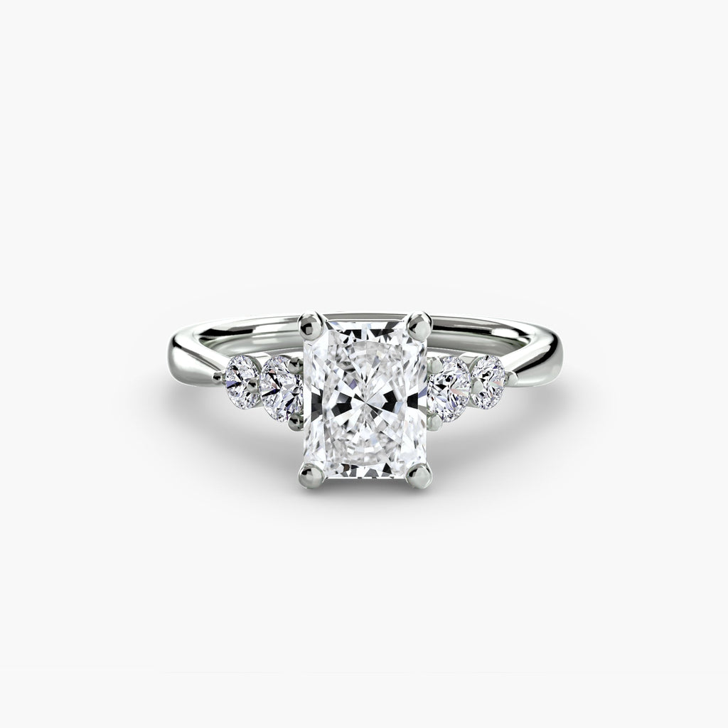 Solitaire with Shoulder Accents 2 The Perfect Carat