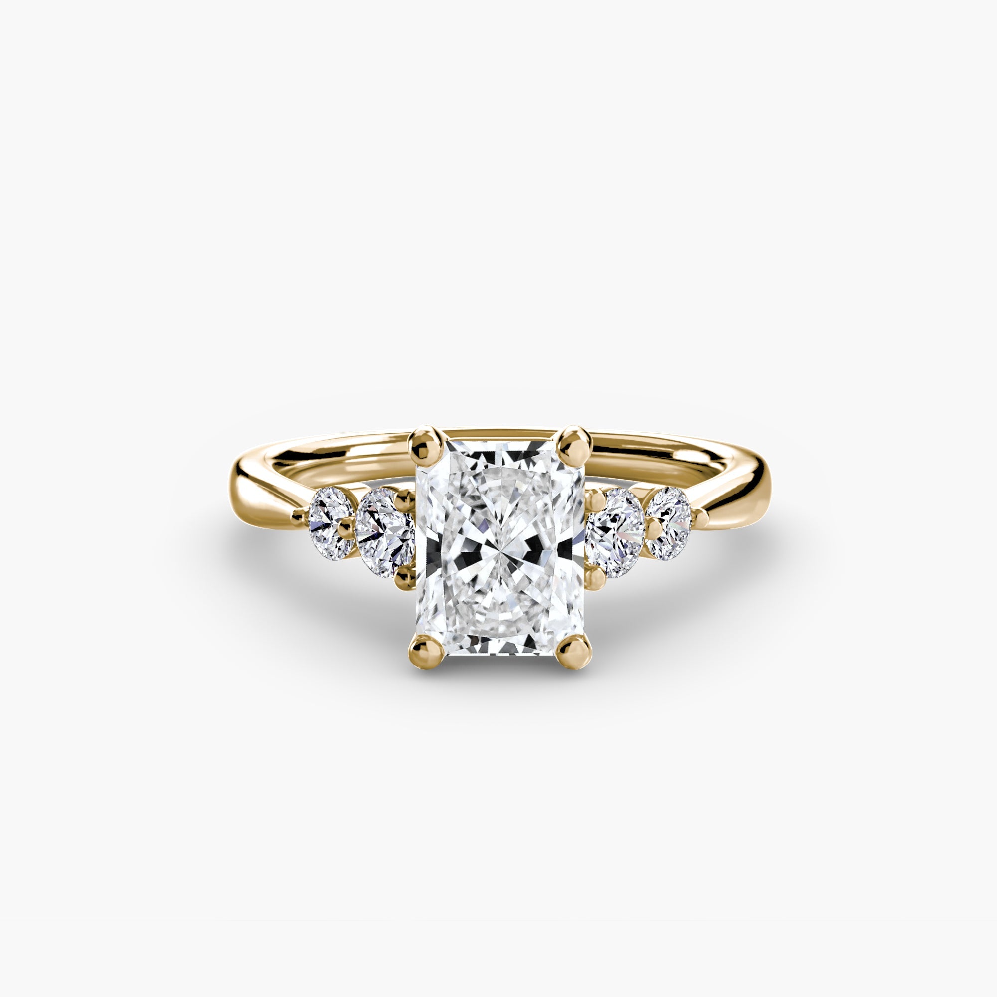Solitaire with Shoulder Accents 2 The Perfect Carat