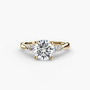 Solitaire with Shoulder Accents 2 The Perfect Carat