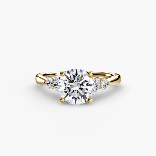 Solitaire with Shoulder Accents 2 The Perfect Carat