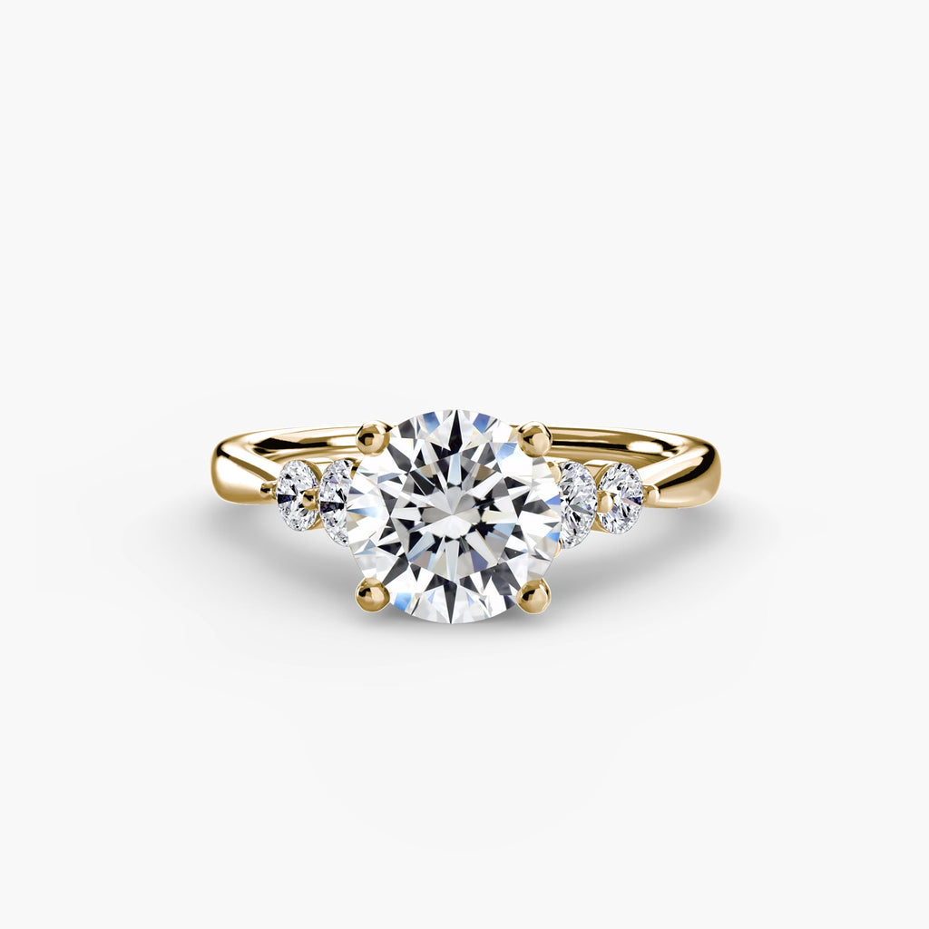 Solitaire with Shoulder Accents 2 The Perfect Carat