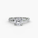 The Twisted Pavé Solitaire The Perfect Carat
