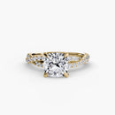 The Twisted Pavé Solitaire The Perfect Carat