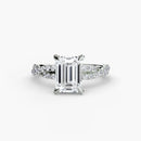 The Twisted Pavé Solitaire The Perfect Carat