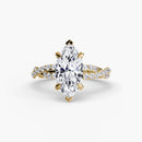 The Twisted Pavé Solitaire The Perfect Carat