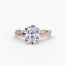 The Twisted Pavé Solitaire The Perfect Carat