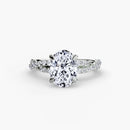 The Twisted Pavé Solitaire The Perfect Carat