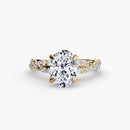 The Twisted Pavé Solitaire The Perfect Carat