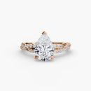 The Twisted Pavé Solitaire The Perfect Carat