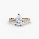 The Twisted Pavé Solitaire The Perfect Carat