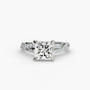 The Twisted Pavé Solitaire The Perfect Carat