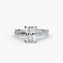 The Twisted Pavé Solitaire The Perfect Carat