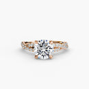 The Twisted Pavé Solitaire The Perfect Carat