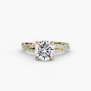 The Twisted Pavé Solitaire The Perfect Carat