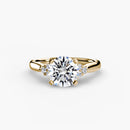 Solitaire with Cluster Shoulders 2 The Perfect Carat