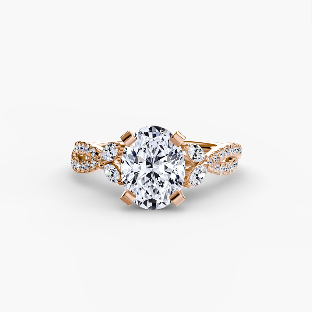 The Twist Pavé Ring The Perfect Carat