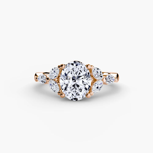The Shoulder Cluster Ring The Perfect Carat
