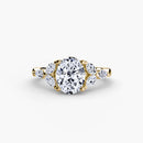 The Shoulder Cluster Ring The Perfect Carat