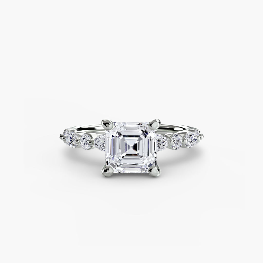 Solitaire with Eternity Pavé 2 The Perfect Carat