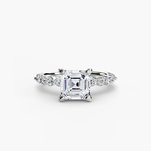 Solitaire with Eternity Pavé 2 The Perfect Carat
