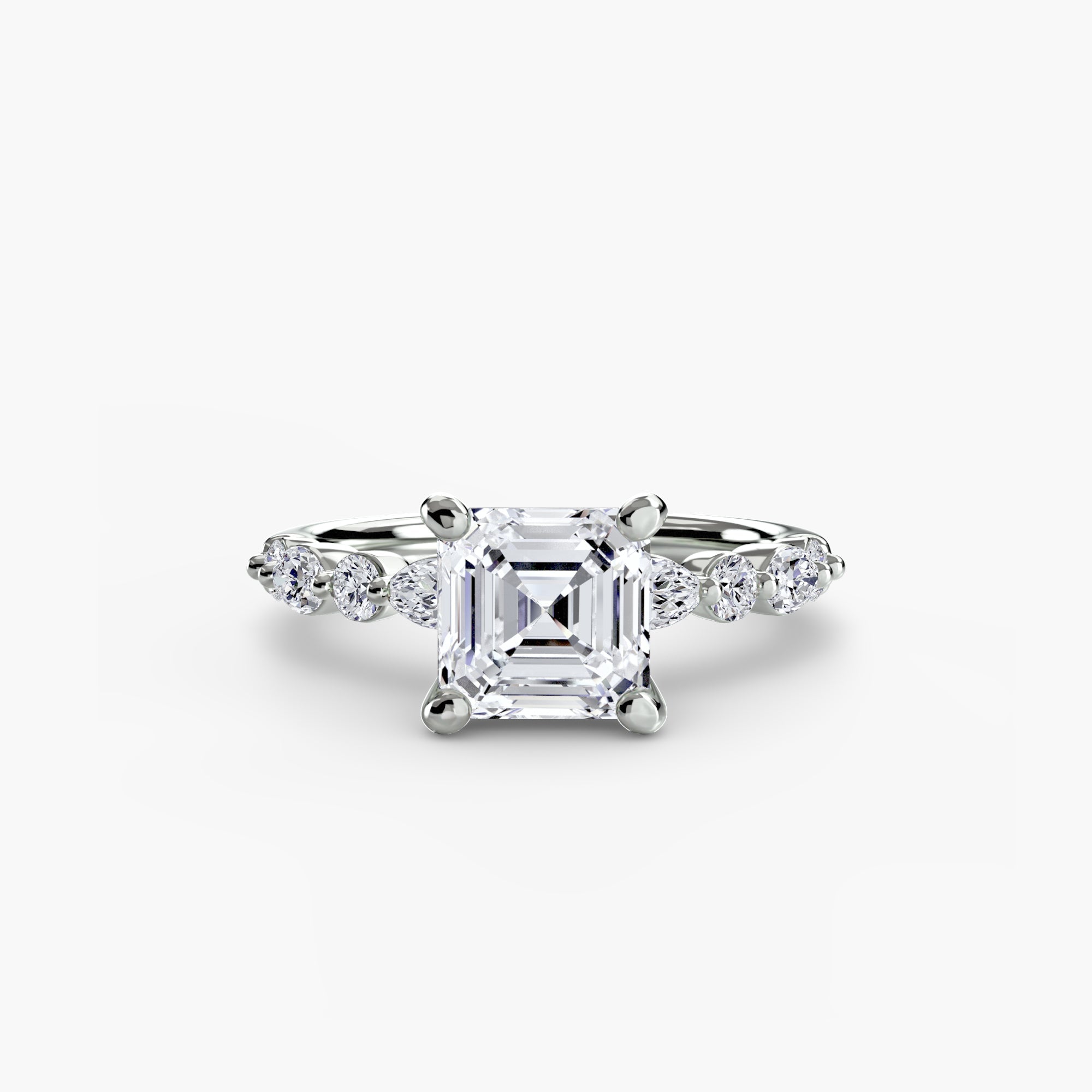 Solitaire with Eternity Pavé 2 The Perfect Carat